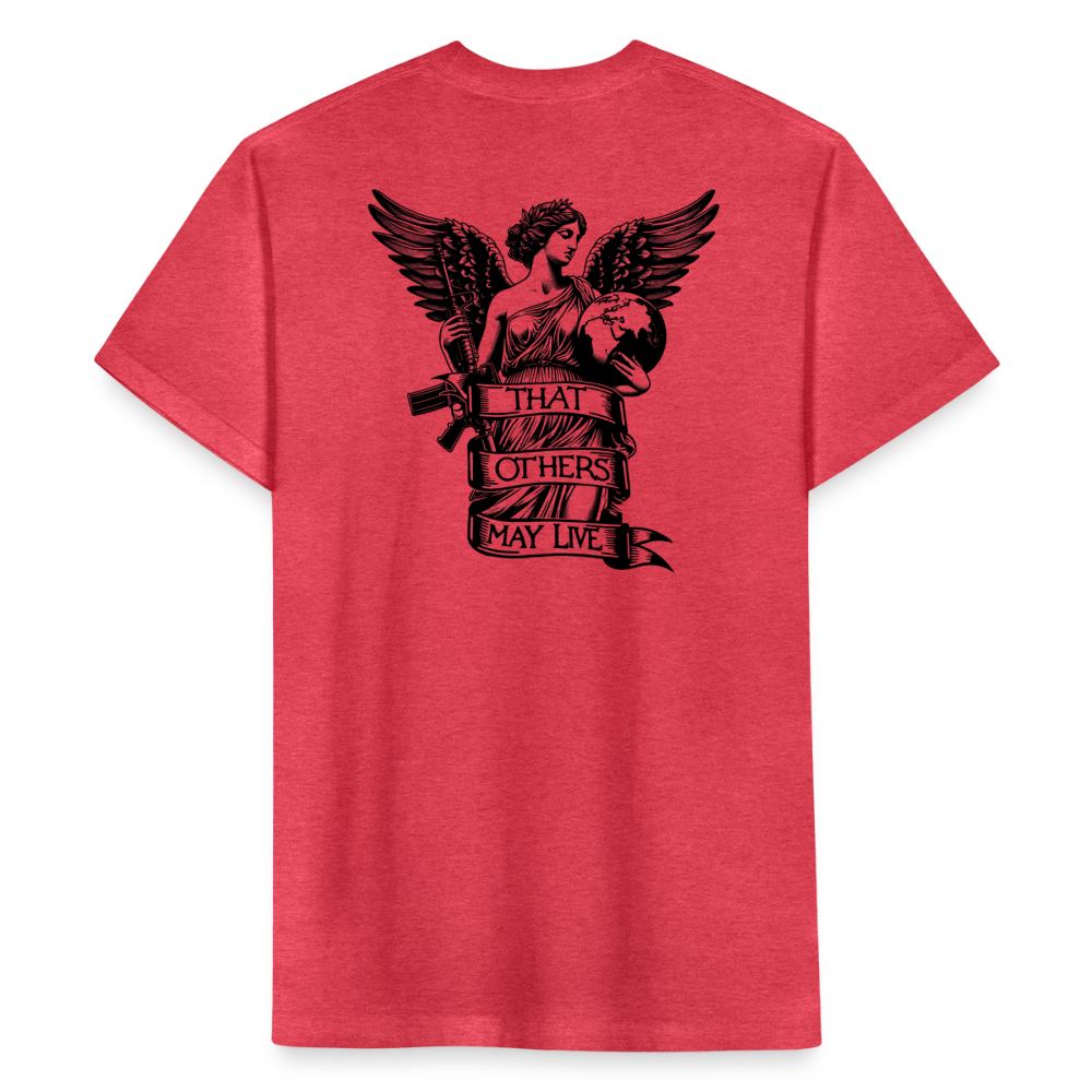 Angel Statue - heather red