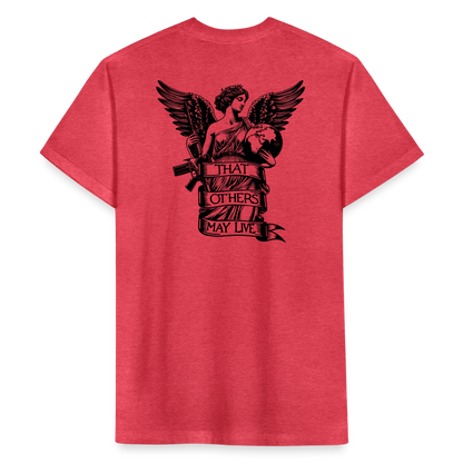 Angel Statue - heather red