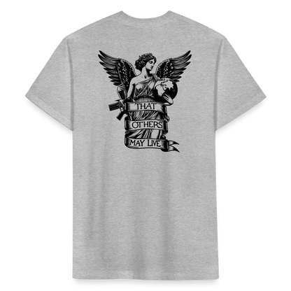 Angel Statue - heather gray