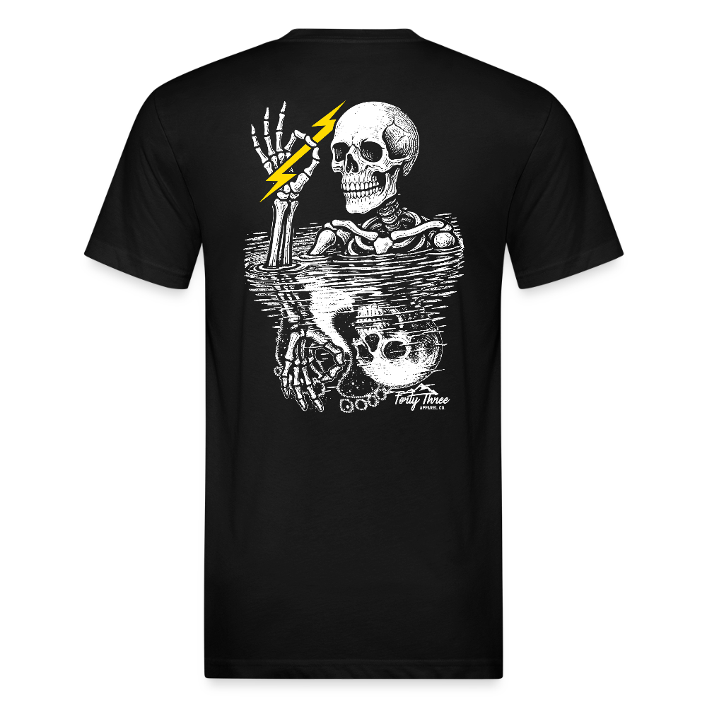 Feelin' Fine Skeleton - black