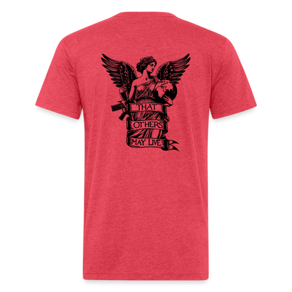 Angel Statue - heather red