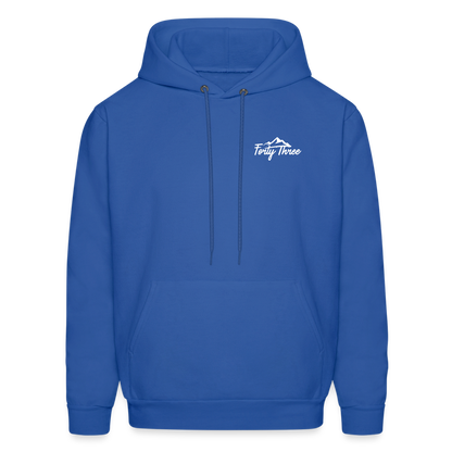 XLIII Hoodie - royal blue