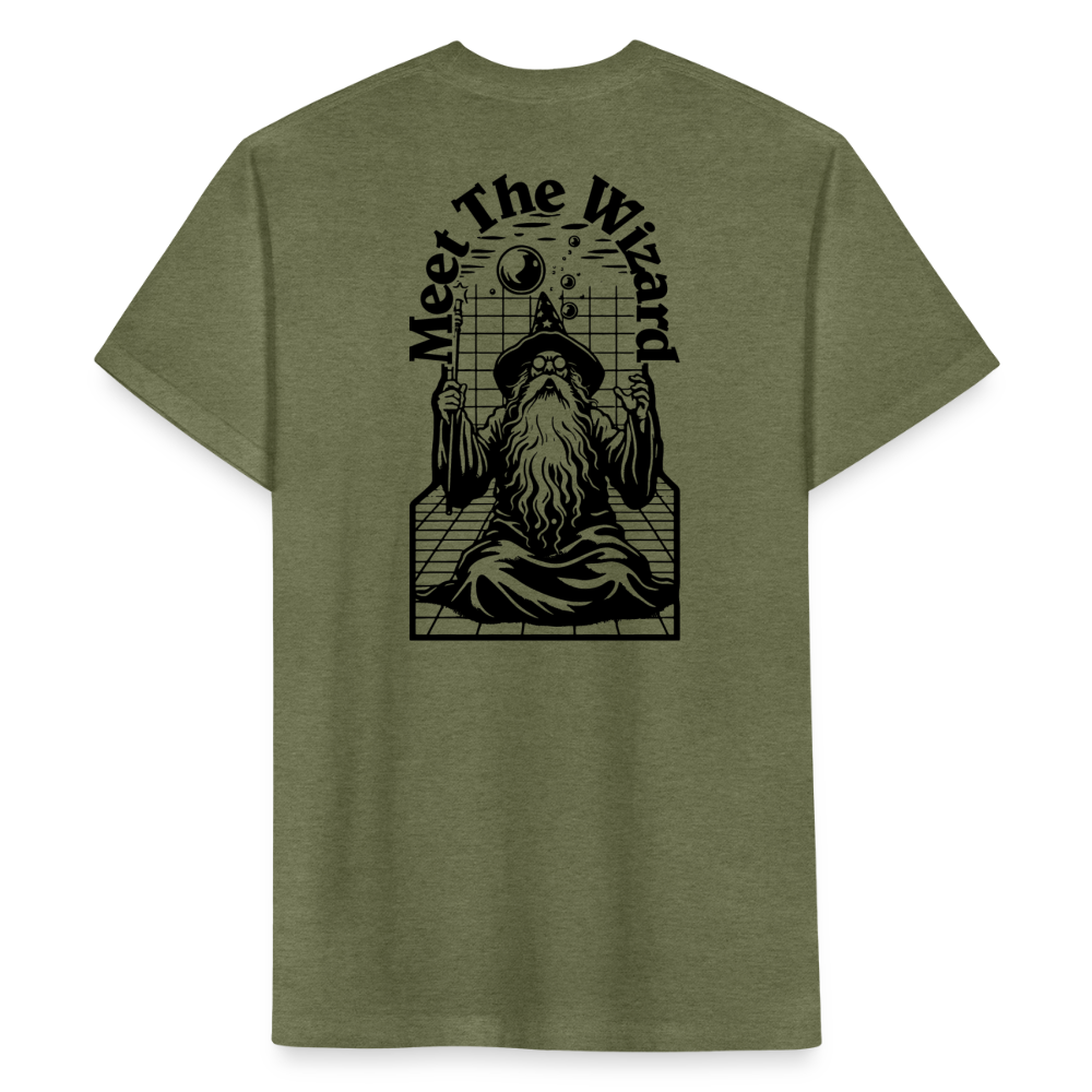 Meet the Wizard - heather military green