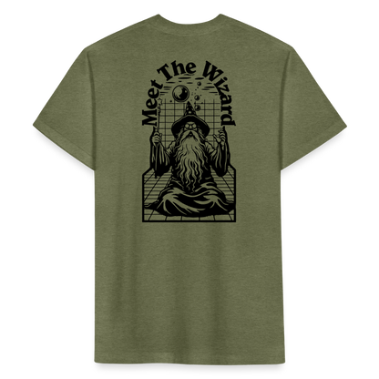 Meet the Wizard - heather military green
