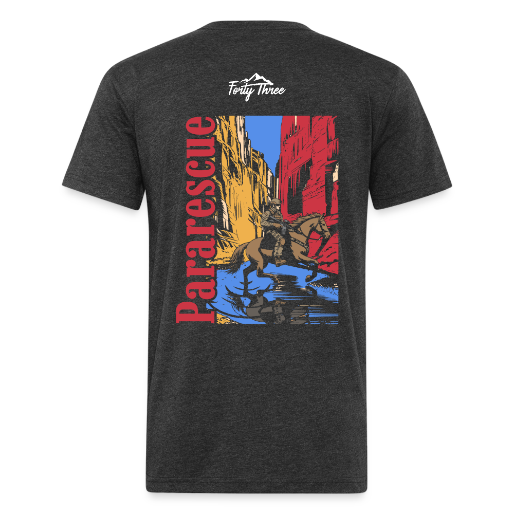 PJ Marlboro Tee - heather black