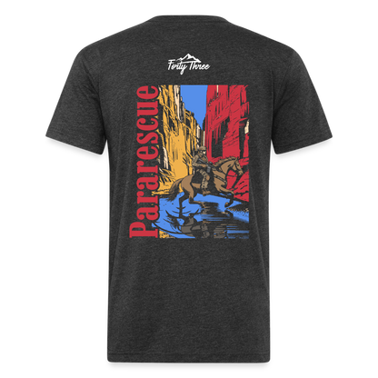 PJ Marlboro Tee - heather black