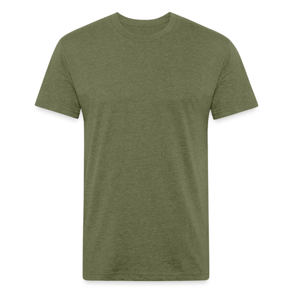 Feelin' Fine Skeleton - heather military green
