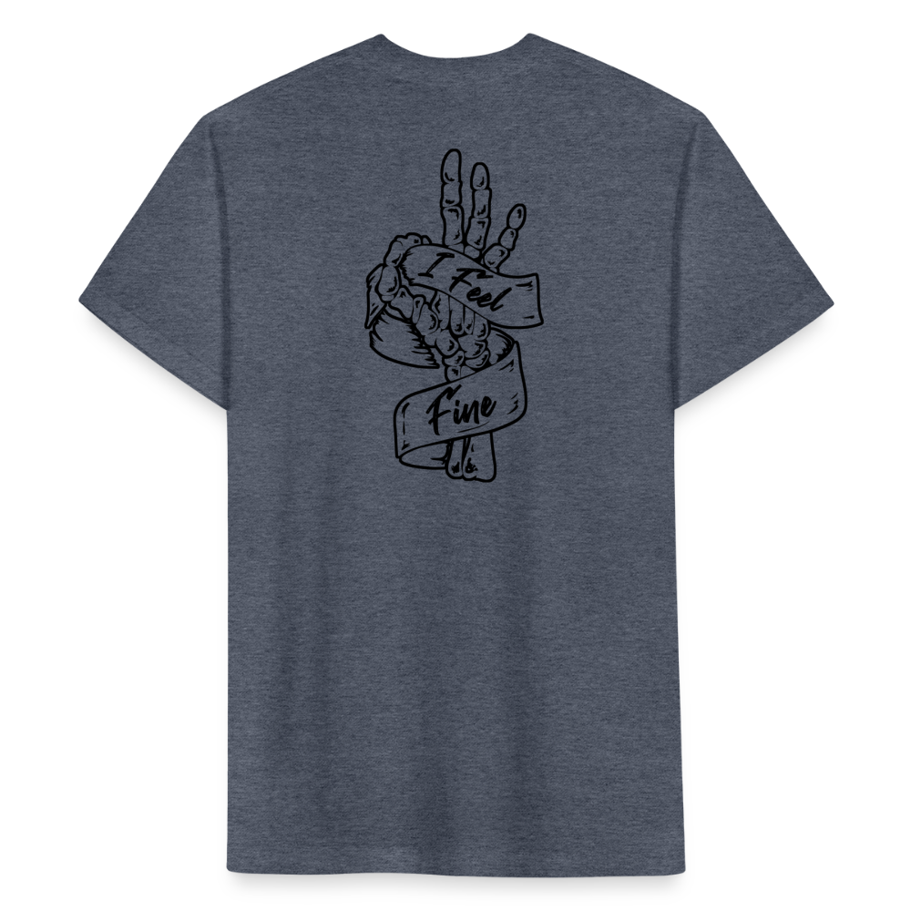 I Feel Fine Classic Tee - heather navy