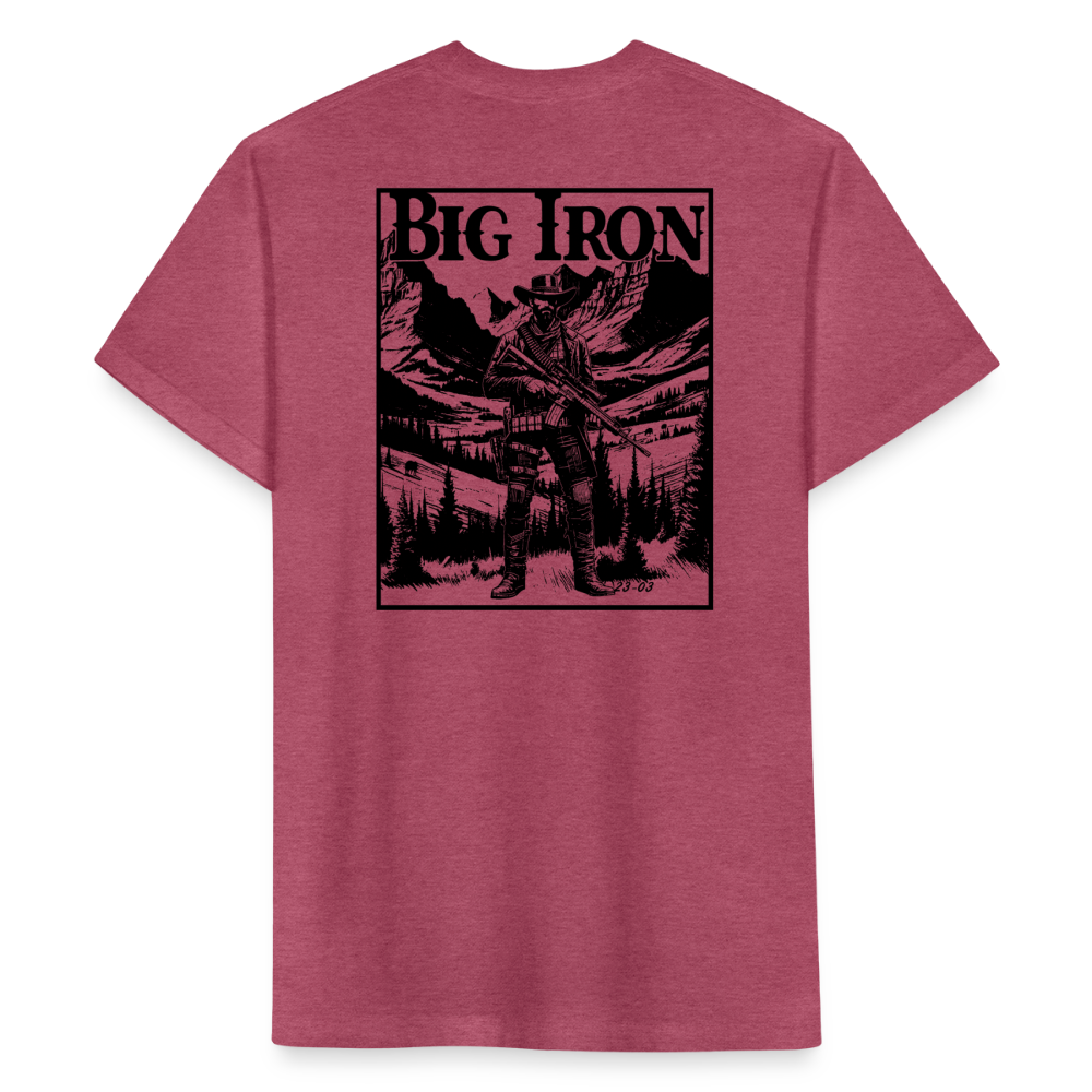 Big Iron - heather burgundy