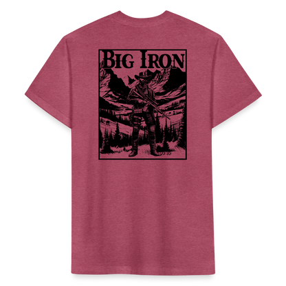 Big Iron - heather burgundy