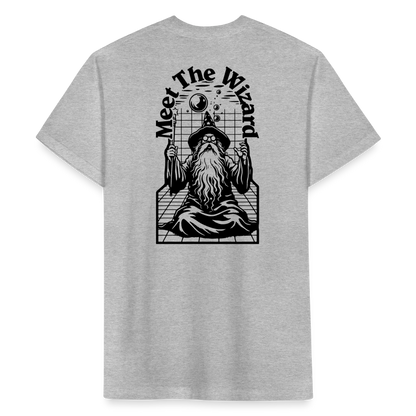 Meet the Wizard - heather gray