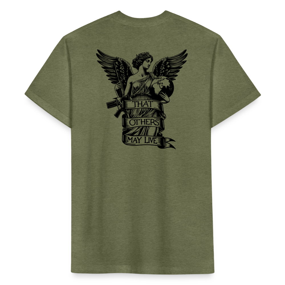 Angel Statue - heather military green