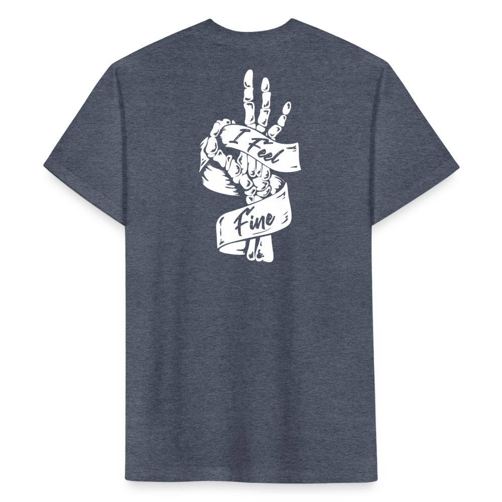 I Feel Fine Classic Tee - heather navy