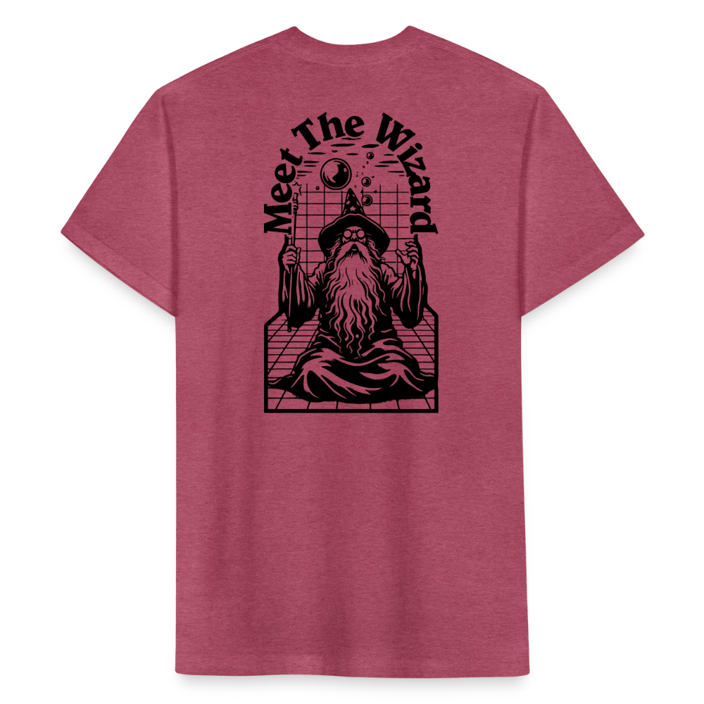 Meet the Wizard - heather burgundy