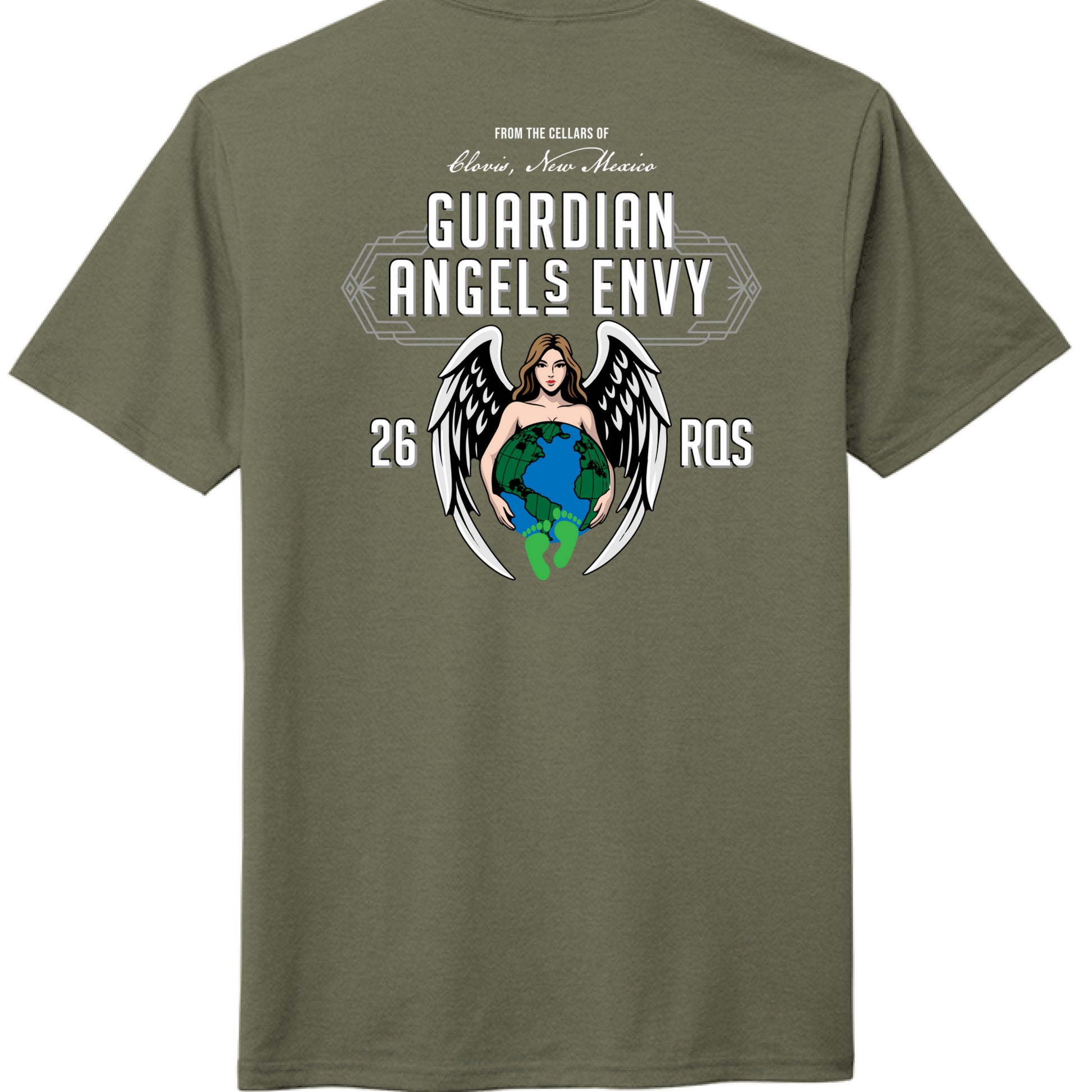 Military Grn F - BACK